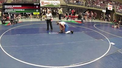 200 lbs Quarterfinal - Jackson Stansfield, Duchesne Eagles vs Braken Borders, Woods Cross