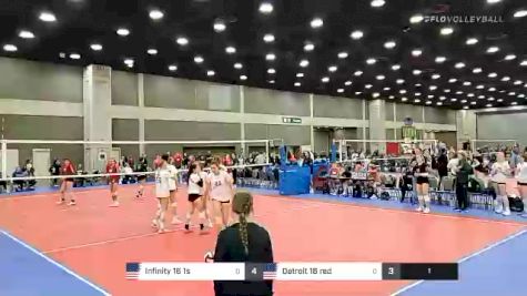 Infinity 16 1s vs Detroit 16 red - 2022 JVA World Challenge presented by Nike - Expo Only