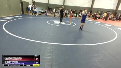 73-78 lbs Round 3 - Margaret Lovely, Peninsula Wrestling Club vs Shelby Ayers, Askeo International Mat Club