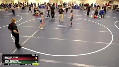 84 lbs 3rd Place Match - Cash Tolzman, Summit Wrestling Academy vs Sawyer Webb, Minnesota