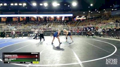 1A 220 lbs Semifinal - Ben Arnett, Lemon Bay vs Damian Soto, Mater Lakes Academy