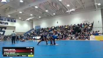 145 lbs Cons. Semi - Kyrah Grant, St. Martin High School Girls vs Tania Hinton, Ocean Springs Women