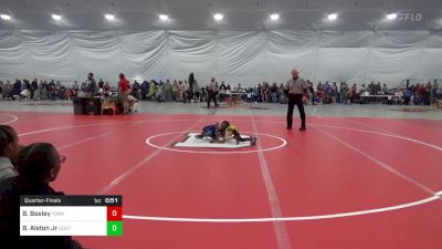 44 lbs Quarterfinal - Brody Bosley, York vs Brandon Alston Jr, South Park