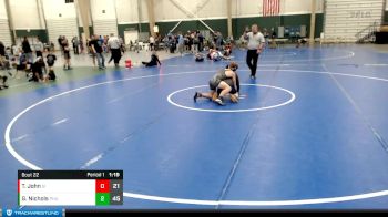 140 lbs Round 6 (8 Team) - Tessi John, G.I. Grapplers vs Gunner Nichols, Phillipsburg