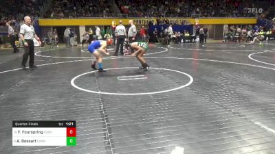 116 lbs Quarterfinal - Feabie Fourspring, Corry vs Aryah Bossart, Connellsville