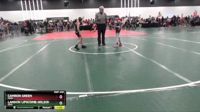 80 lbs Quarterfinal - Camron Green, PGHS vs Landon Lipscomb-Wilson, SEHS