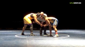 285 lbs Final - Antonio Andrade, Northeast Oklahoma vs Charles Griffin, Ellsworth