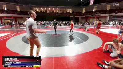 150 lbs 1st Place Match - Jace Roller, Bixby Freestyle/Greco vs Wesley Madden, Oklahoma