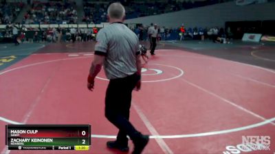 6A-132 lbs Semifinal - Zachary Keinonen, Newberg vs Mason Culp, Sandy