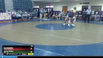 190 lbs Quarterfinals (8 Team) - DJ Maddox, Harris County vs Rhys Small, Ola