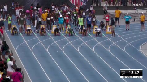 Youth Girls' 100m Championship, Semi-Finals 1 - Age 12