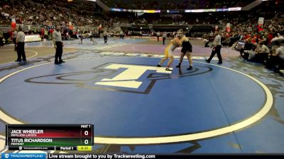 Cons. Round 3 - Jace Wheeler, Papillion-LaVista vs Titus Richardson, Fremont