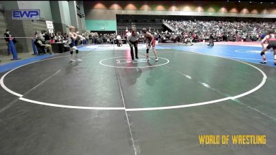 89 lbs Round Of 16 - Bryson Silva, Santa Cruz County Gold vs Tyson Lee, Sanderson Wrestling Academy