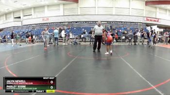 94 lbs Round 3 - Jalyn Newell, Springs Elite Wrestling Club vs Paisley Sosbe, Eastwood Eagles Wrestling Club