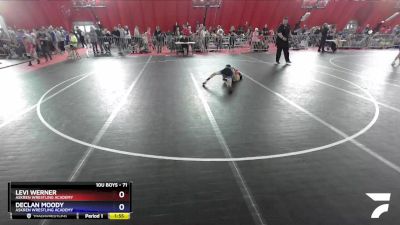 71 lbs Cons. Round 2 - Levi Werner, Askren Wrestling Academy vs Declan Moody, Askren Wrestling Academy