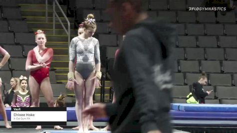 Chloee Hoke - Vault, X-Cel Gym PA - 2022 Elevate the Stage Toledo presented by Promedica