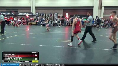 96 lbs Round 4 (6 Team) - Kain Lewis, Spatola Wrestling vs Jamison McGivney, Panhandle All-Stars