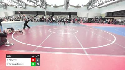 77 lbs Rr Rnd 2 - Declan Kelly, Wrecking Crew Wrestling Academy vs Grayson Vandeventer, Smittys Barn