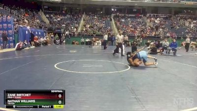 3A 170 lbs Semifinal - Zane Birtchet, Fred T Foard vs Nathan Williams, Triton