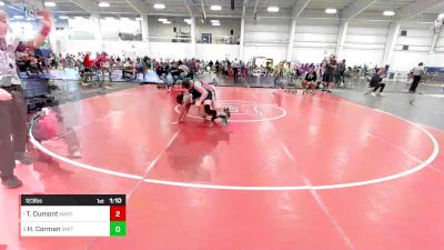 123 lbs Quarterfinal - Trace Dumont, Mayo Quanchi WC vs Hayden Corman, Smitty's Wrestling Barn