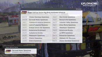 Full Replay - Super DIRTcar Series - Cornwall Motor Speedway - Super DIRTcar Series -Cornwall Speedway - Jun 30, 2019 at 5:29 PM EDT