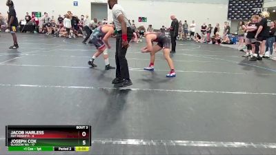 132 lbs Round 1 (6 Team) - Jacob Harless, Mat Monkeys vs Joseph Cox, Glasgow WA