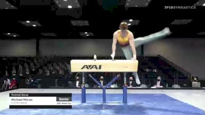 Michael Moran - Pommel Horse, U of Minnesota - 2021 Winter Cup & Elite Team Cup