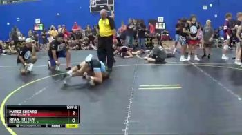 85 lbs Round 2 (6 Team) - Matez Sheard, Team Gotcha vs Ryan Totten, Peer Pressure Elite