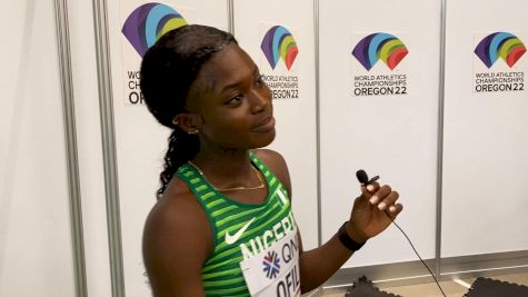 "I'm Here To Win" Favor Ofili On Her 200m Goals