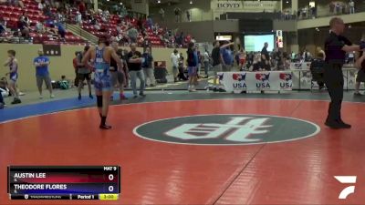 126 lbs Cons. Round 2 - Austin Lee, IL vs Theodore Flores, IL