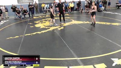 108 lbs Rr1 - Ashton Martin, Mid Valley Wrestling Club vs Steven Fairchild, Juneau Youth Wrestling Club Inc.