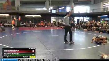 90 lbs Round 6 (10 Team) - Preston Patrick, Little MF vs Colton Risinger, Predator Wrestling