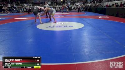 1A-4A 215 Cons. Semi - Brandon Jolliff, Weaver vs Braylin Stidham, W. S. Neal