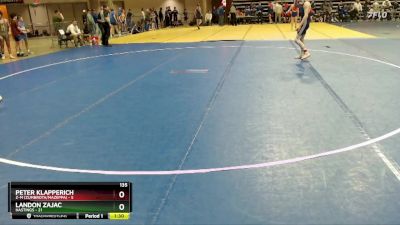 135 lbs Semis (4 Team) - Landon Zajac, Hastings vs Peter Klapperich, Z-M (Zumbrota/Mazeppa)