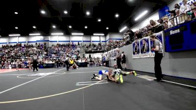 70 lbs Rr Rnd 2 - Ryker Peck, Standfast vs Hayden Radebaugh, Little Axe Takedown Club