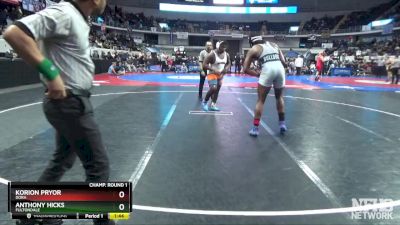 1A-4A 215 Champ. Round 1 - Korion Pryor, Dora vs Anthony Hicks, Fultondale