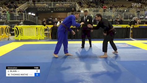 JEREMIE BLAIN vs WILLIAM THOMAS MATHESON 2024 Pan Jiu Jitsu IBJJF Championship