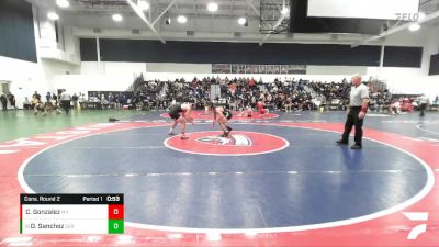 126 lbs Cons. Round 2 - Dominic Sanchez, Servite vs Carson Gonzalez, Murieta Valley