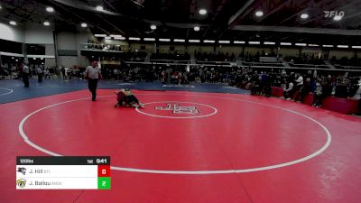 120 lbs Consi Of 16 #2 - Jerry Hill, Bethel vs Jason Ballou, Andover