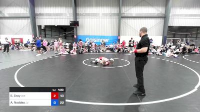 52 kg Rr Rnd 3 - Samantha Gray, Virginia Red vs Abby Naddeo, Jersey United Pink