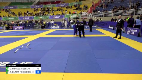 GEOVANNA FONSECA DELLAVOLPE vs ANNA CLARA PINHEIRO LEITE 2024 Brasileiro Jiu-Jitsu IBJJF