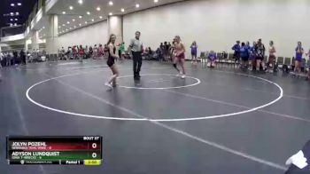 114 lbs Round 8 (10 Team) - Adyson Lundquist, Iowa T-Wrecks vs Jolyn Pozehl, Nebraska Tidal Wave