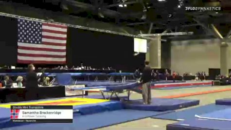 Samantha Breckenridge - Double Mini Trampoline, Kris Power Tumbling - 2021 USA Gymnastics Championships