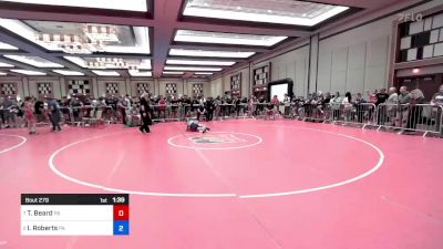 106 lbs Quarterfinal - Thunder Beard, Pa vs Isaac Roberts, Pa