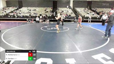 131 lbs Rr Rnd 3 - Reilly McNamara, Red Nose WC vs Rj Garden, Refinery Wrestling Youth