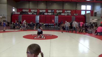 58+65 Cons. Round 1 - Addison Allen, White Plains Youth Wrestling vs Aysia Mayse, Weaver Youth Wrestling