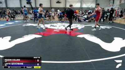 165 lbs Round 3 - Mason Collins, WA vs Layth Qouchbane, OR