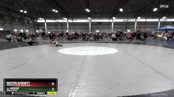 75 lbs Cons. Semi - Dexter Barnett, Orofino Youth Wrestling vs Lj McKay, Idaho Gold