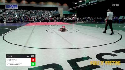 65 lbs Round Of 32 - Jessie Kelly, Savage House Wrestling Club vs Lorena Thompson, Toppenish USA