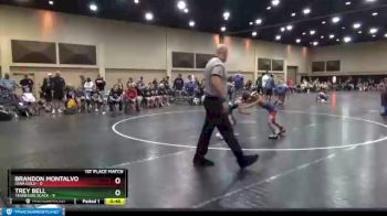 50 lbs Finals (2 Team) - Brandon Montalvo, Iowa Gold vs Trey Bell, Tennessee Black